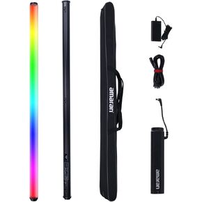 Aputure Amaran T4C RGBWW LED Tube Light,Bi-Color 2500K to 7500K,Support APP and DMX Control (T4C 40W 47.2Inch/120cm)