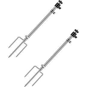 Stedan 4 Pack Trail & Game Camera Stand Mounts Thick Foldable Stainless Steel Bracket 360° Adjustable Universal Thread Connection 1/4''-20 (6 mm) for Hunting, Fishing in Saudi Arabia