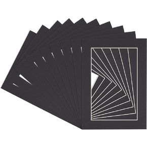 حصيرة مقاس 5 × 7 لإطار مقاس 8.5 × 11 - لوحة حصيرة مسبقة القطع كريمة مزخرفة خالية من الأحماض مقاس 5 × 7 صورة غير لامعة لإطار صورة مقاس 8.5 × 11، لوحة حصيرة ممتازة للصور العائلية، مجموعات العرض، الفن، تأطير الصور، حزمة من 1 حصيرة in Kuwait