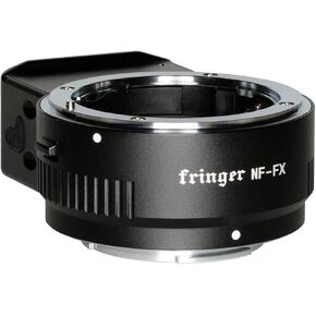 محول عدسة Friringer NF-FX (FR-FTX1) فتحة إلكترونية مدمجة متوافقة مع كاميرات Nikon F إلى Fujifilm X Fuji X-T3 X-T4 X-Pro3 XT30 X-H1 X-T100 X-T200 X-S10 Sigma تامرون… in Kuwait