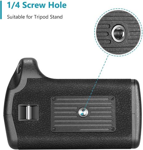 Neewer Professional Vertical Battery Grip Replacement for Nikon D3100/D3200/D3300/D5300 SLR Digital Camera, Works with 1 or 2 Pieces EN-EL14 Batteries in Saudi Arabia