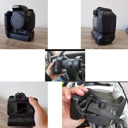 Mcoplus EOS-800D Vertical Multi-Function Replacement Battery Grip for EOS Rebel 800D/T7i/X9i/77D/9000D in Kuwait