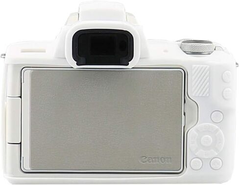 Easy Hood Camera Case for Canon EOS M50/M50 Mark II Digital Camera Black | Soft Silicone Case Cover, Anti-Scratch, Dustproof, Shockproof, Slim Fit, Lightweight, Easy to Install & Clean in Kuwait