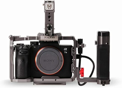Tiltaing a7/a9 Series Kit B - Tilta Gray - متوافق مع كاميرات Sony a7 وa7 II وa7 III وa7S وa7S II وa7R وa7R II وa7R III وa9. in Saudi Arabia