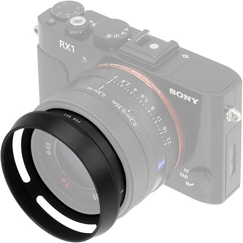Fotodiox Lens Hood for The Sony Cyber-Shot DSC-RX1/RX1R/RX1R II, Dedicated Metal Bayonet Lens Hood for The Sony RX1, RX1R, RX1RII Digital Cameras; Hood Minimizes Glare (Replaces Sony LHP1) in Saudi Arabia