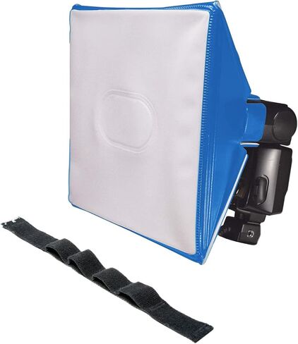 SoftBox III, Mini SoftBox Diffuser, Universal Design for External Camera Flashes, Black in Saudi Arabia