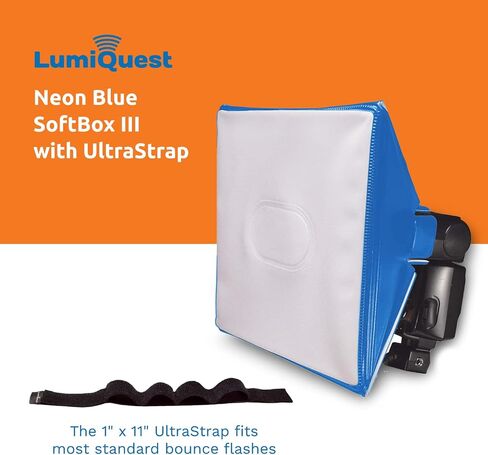 SoftBox III, Mini SoftBox Diffuser, Universal Design for External Camera Flashes, Black in Saudi Arabia
