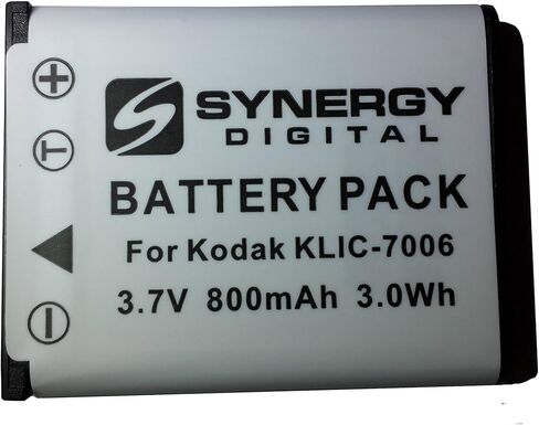 Synergy Digital Camera Accessory Kit, Compatible with Kodak EasyShare M532 Digital Camera - Kit Includes: SDKLIC7006 Battery, KSD2GB Memory Card, ZELCKSG Care & Cleaning in Saudi Arabia