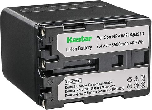 Kastar Battery 1-Pack for Sony NP-QM91D NP-QM and Sony DCR-TRV6 DCR-TRV60 DCR-TRV70 DCR-TRV730 DCR-TRV738 DCR-TRV740 DCR-TRV75 DCR-TRV8 DCR-TRV80 DCR-TRV828 DCR-TRV830 DCR-TRV840 DCR-TRV890 DCR-TRV940 in Kuwait