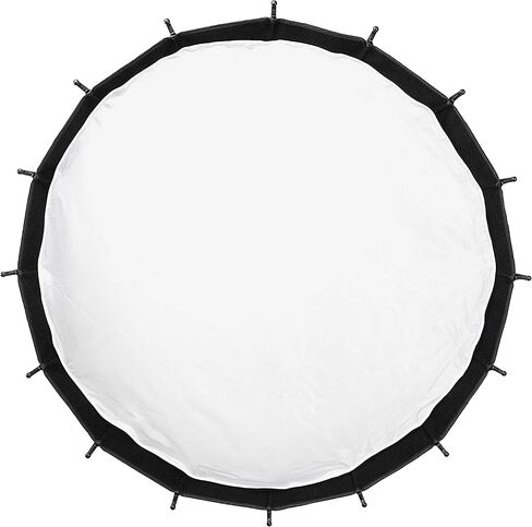 Fotodiox EZ-Pro DLX 24" Collapsible Beauty Dish & Softbox Combination with Bowens Insert & Grid - Silver Reflective Interior & Plate with Double Diffusion in Saudi Arabia
