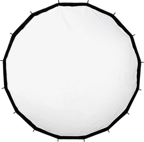 Fotodiox EZ-Pro DLX 24" Collapsible Beauty Dish & Softbox Combination with Bowens Insert & Grid - Silver Reflective Interior & Plate with Double Diffusion in Saudi Arabia