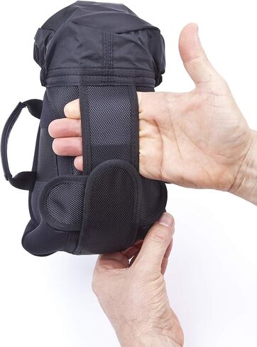 SPIDER HOLSTER – SpiderPro Medium Camera Lens Pouch for Any Belt Featuring One-Handed Zipper Access, Built-in Rain Hood, and Velcro Lens-Cap Tether – Designed to Fit 24-70mm Lens in Saudi Arabia