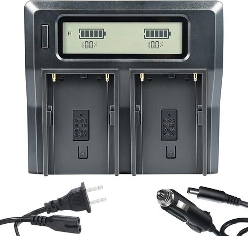 DSTE DC151 Battery Charger Compatible with Sony BP-U60 BP-U30 BP-U90 PMW-EX1 PMW-EX3 in Saudi Arabia