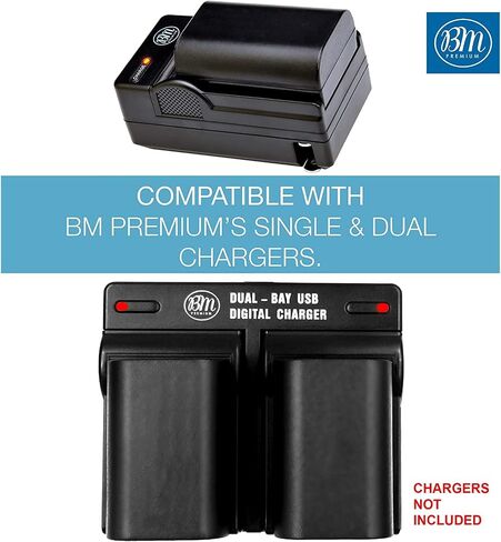 BM Premium BLX-1 High Capacity Battery for Olympus OM System OM-1 Cameras in Saudi Arabia
