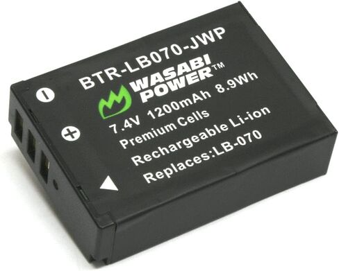Wasabi Power Battery for Kodak LB-070 and Kodak PIXPRO AZ651, S-1 in Saudi Arabia