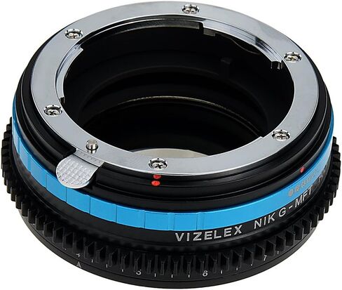 Vizelex Polar Throttle Lens Mount Adapter - Nikon Nikkor F Mount G-Type D/SLR Lens to Micro Four Thirds (MFT, M4/3) Mount Mirrorless Camera Body with Built-in Circular Polarizing Filter in Saudi Arabia