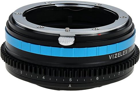 Vizelex Polar Throttle Lens Mount Adapter - Nikon Nikkor F Mount G-Type D/SLR Lens to Micro Four Thirds (MFT, M4/3) Mount Mirrorless Camera Body with Built-in Circular Polarizing Filter in Saudi Arabia