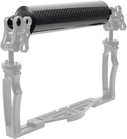 Gazechimp 5 بوصة ذراع الطفو المائي من ألياف الكربون، كرة تعويم مزدوجة، كاميرا غوص بذراع عائمة، صينية غوص تحت الماء، 60 مم in Kuwait