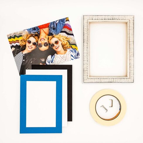 12x18 Mat for 18x24 Frame - Precut Mat Board Acid-Free Show Kit with Backing Board, and Clear Bags White 12x18 Photo Matte Made to Fit a 18x24 Picture Frame Matboard for Framing, Pack of 1 Mat in Kuwait
