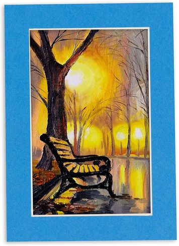 12x18 Mat for 18x24 Frame - Precut Mat Board Acid-Free Show Kit with Backing Board, and Clear Bags White 12x18 Photo Matte Made to Fit a 18x24 Picture Frame Matboard for Framing, Pack of 1 Mat in Kuwait