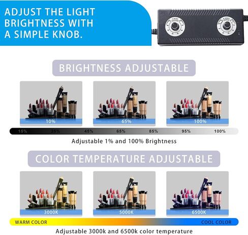 Light Box Photography 16"x16" with 160LED Lights and 6 Color Backdrops, Photo Box with Lights | Foldable Photo Studio with Adjustable Brightness, 3000-6500K Bi-Color Portable Light Box Shooting in Saudi Arabia