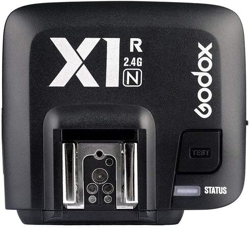Godox X1R-N 2.4G Wireless Receiver Flash Trigger Single Receiver for Nikon DSLR Camera (X1R-N Receiver) in Saudi Arabia