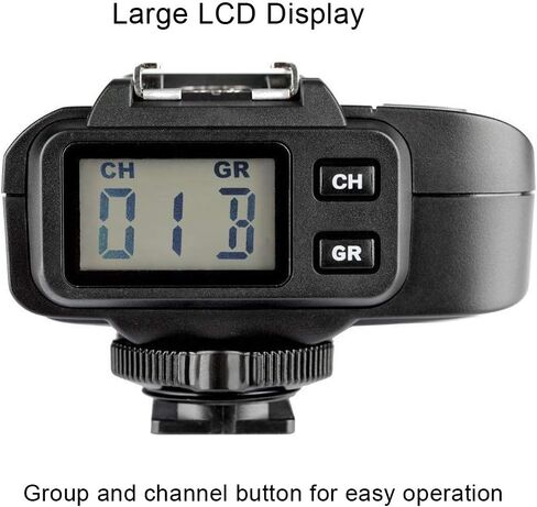 Godox X1R-N 2.4G Wireless Receiver Flash Trigger Single Receiver for Nikon DSLR Camera (X1R-N Receiver) in Saudi Arabia