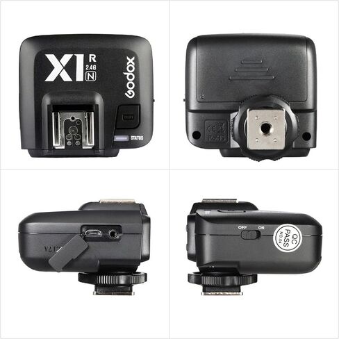 Godox X1R-N 2.4G Wireless Receiver Flash Trigger Single Receiver for Nikon DSLR Camera (X1R-N Receiver) in Saudi Arabia
