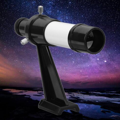 5X Astronomical Telescope, Portable 5x24 Finder Scope Wide Angle Telescope Finderscope with Bracket, 11mm Eyepiece Aperture, Easy to Install, for Astronomy Telescope in Kuwait