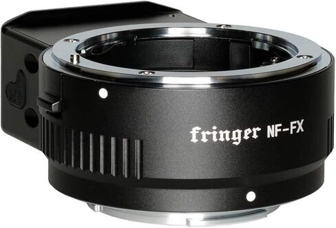 محول عدسة Friringer NF-FX (FR-FTX1) فتحة إلكترونية مدمجة متوافقة مع كاميرات Nikon F إلى Fujifilm X Fuji X-T3 X-T4 X-Pro3 XT30 X-H1 X-T100 X-T200 X-S10 Sigma تامرون… in Kuwait