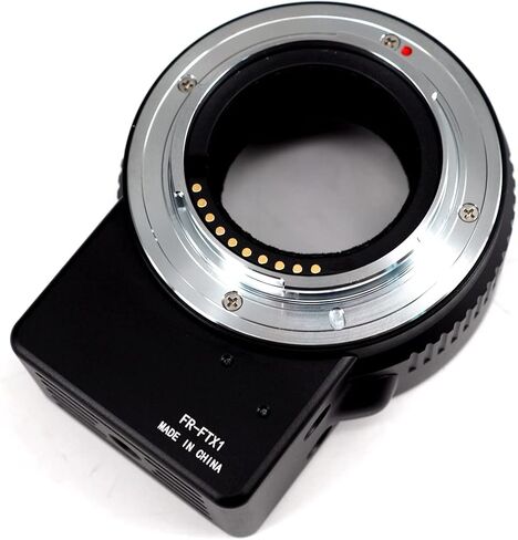محول عدسة Friringer NF-FX (FR-FTX1) فتحة إلكترونية مدمجة متوافقة مع كاميرات Nikon F إلى Fujifilm X Fuji X-T3 X-T4 X-Pro3 XT30 X-H1 X-T100 X-T200 X-S10 Sigma تامرون… in Kuwait