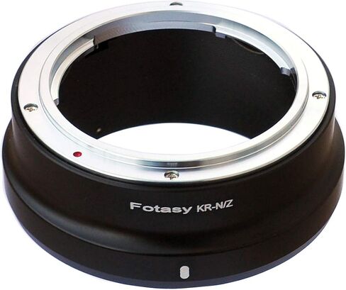 Fotasy Konica AR Lens to Nikkor Z Mount Adapter, KR Lense Z Adapter, KR Z Mount Adapter, Compatible with Nikon Z Mount Mirrorless Camera Z 30 Z 50 Z 5 Z 6 Z 7 Z 6II Z 7II z fc Z 9 in Saudi Arabia