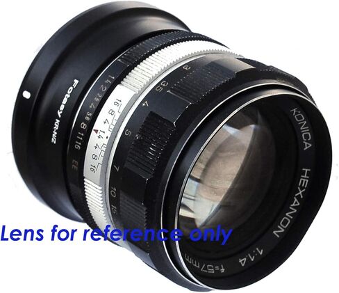 Fotasy Konica AR Lens to Nikkor Z Mount Adapter, KR Lense Z Adapter, KR Z Mount Adapter, Compatible with Nikon Z Mount Mirrorless Camera Z 30 Z 50 Z 5 Z 6 Z 7 Z 6II Z 7II z fc Z 9 in Saudi Arabia