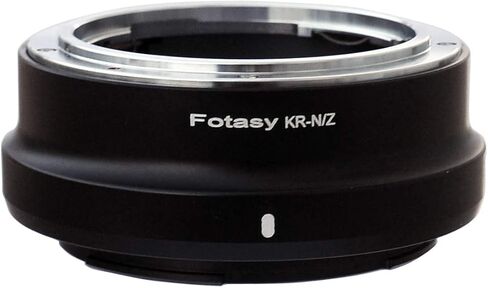 Fotasy Konica AR Lens to Nikkor Z Mount Adapter, KR Lense Z Adapter, KR Z Mount Adapter, Compatible with Nikon Z Mount Mirrorless Camera Z 30 Z 50 Z 5 Z 6 Z 7 Z 6II Z 7II z fc Z 9 in Saudi Arabia