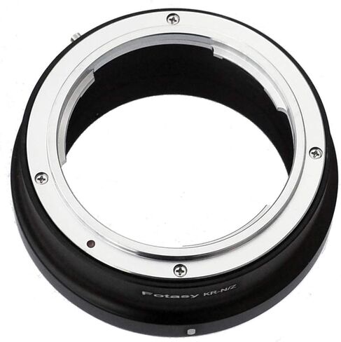 Fotasy Konica AR Lens to Nikkor Z Mount Adapter, KR Lense Z Adapter, KR Z Mount Adapter, Compatible with Nikon Z Mount Mirrorless Camera Z 30 Z 50 Z 5 Z 6 Z 7 Z 6II Z 7II z fc Z 9 in Saudi Arabia