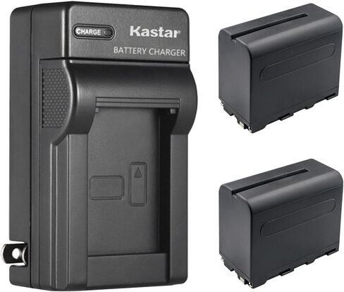 Kastar NP-F960 / NP-F970 AC Wall Battery Charger Replacement for Feelworld S55 5.5 INCH Camera DSLR Field Monitor, F6 Plus 5.5 INCH Small Touch Screen 3D LUT Camera DSLR Field Monitor in Saudi Arabia