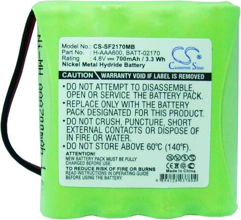 LEBEE متوافق مع بطارية Summer BATT-02170، شاشة فيديو H-AAA600 02170، شاشة فيديو 02174، شاشة فيديو 02320 700 مللي أمبير في الساعة in Kuwait