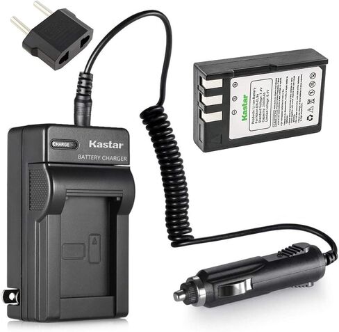 Kastar Battery (1-Pack) and Charger Replacement for Nikon EN-EL9, EN-EL9a, MH-23 Compatible with Nikon D3000, D5000, D40, D60, D40X SLR Cameras in Saudi Arabia