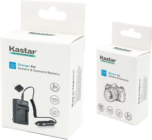 Kastar Battery (1-Pack) and Charger Replacement for Nikon EN-EL9, EN-EL9a, MH-23 Compatible with Nikon D3000, D5000, D40, D60, D40X SLR Cameras in Saudi Arabia