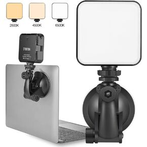 طقم إضاءة للمؤتمرات الفيديو، مصباح فيديو ليد للعمل عن بعد، إضاءة للمؤتمرات الفيديو، مكالمات التكبير، البث المباشر، ضوء فيديو قابل للتعديل مع ترقية كأس الشفط in Kuwait