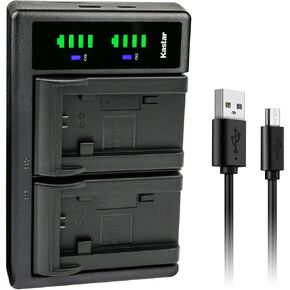 Kastar 1-Pack Battery and LTD2 USB Charger Replacement for Canon VIXIA HF R50 HFR50, VIXIA HF R52 HFR52, VIXIA HF R60 HFR60, VIXIA HF R62 HFR62, VIXIA HF R70 HFR70, VIXIA HF R72 HFR72 in Kuwait