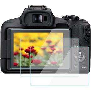 WH1916 R50 Screen Protector Compatible for Canon EOS R8 / R50 Vlogging Camera, 9H Tempered Glass Anti-Scrach Anti-Bubble Anti-Dust (3 Pack) in Saudi Arabia