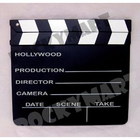 Movie Clapboard Clapper - Hollywood Director Prop 10" x 12" in Kuwait