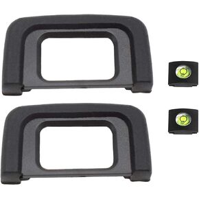 Eye Cup Eyecup Nikon D5300 D5100 D3500 D3400 D3200 D3300 D3100 D3000 D5600 D5500 D5000 D5200 Eyepiece Viewfinder & Hot Shoe Cover [2+2Pack],ULBTER Viewfinder Replacement for DK-25 in Kuwait