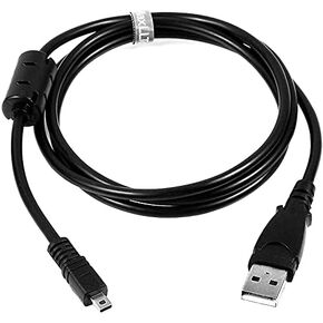 MaxLLTo USB PC Battery Charger Camera Data Cable Cord Lead for Pentax Optio 33WR 43WR P70 WP WPi in Kuwait