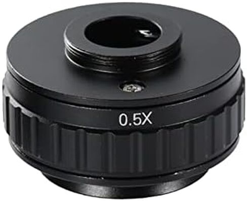 ZTBH Microscope Accessories Kit 1/2 1/3 1X Adapter C-Mount Lens Adapter for Trinocular Microscope Video Industrial Camera Microscope Slides (Color : 1-3) in Saudi Arabia