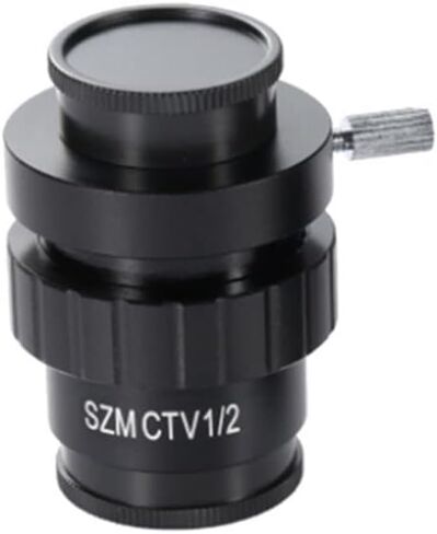 ZTBH Microscope Accessories Kit 1/2 1/3 1X Adapter C-Mount Lens Adapter for Trinocular Microscope Video Industrial Camera Microscope Slides (Color : 1-3) in Saudi Arabia
