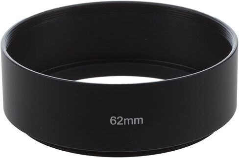 Jaquiain 62mm Screw Mount Metal Lens Hood for Camera in Saudi Arabia