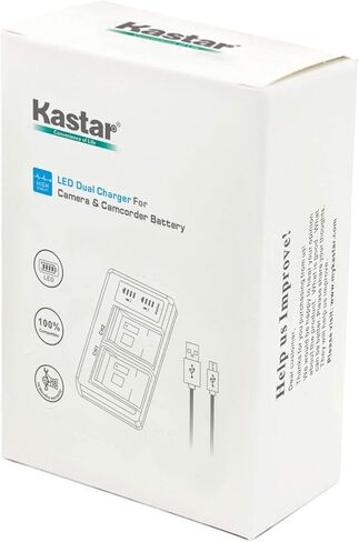 Kastar Battery (X2) & Dual USB Charger for NP-FM50 NP-FM30 NP-FM51 NP-QM50 NP-QM51 NP-FM55H and Sony CCD-FRV DCR-PC DCR-TRV DCR-DVD DSR-PDX GV HVL Series Camera Camcorder in Saudi Arabia
