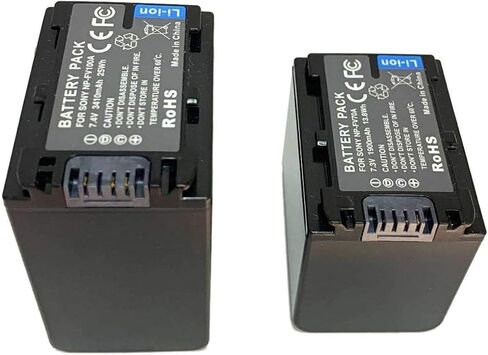 Hubei 7.3V 1900mAh NP-FV70A Replacement Camcorder Battery for Sony NP-FV30 NP-FV50 NP-FV50A NP-FV70 NP-FV70A NP-FV100 NP-FV100A Series in Saudi Arabia